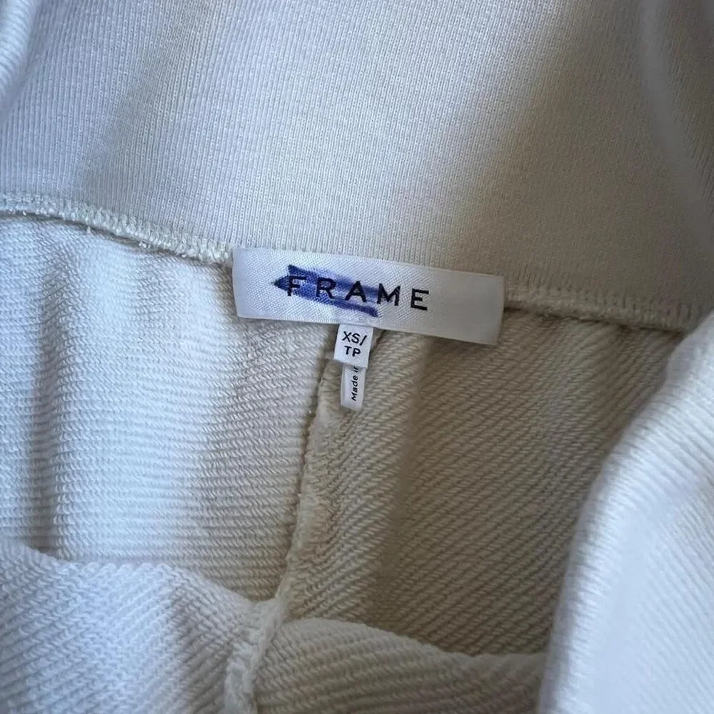 Frame Women's White Biker shorts